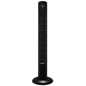 image of Igenix 36" Smart DC Motor Tower Fan with Amazon Alexa - Black