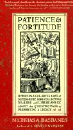 Image of patience and fortitude wherein a colorful cast of determined book collector