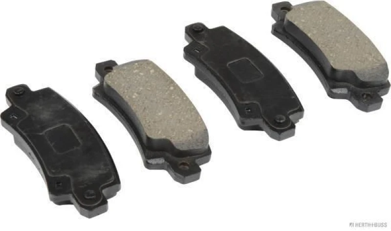 Image of HERTH+BUSS JAKOPARTS J3612025 Brake pad set Rear Axle, with anti-squeak plate Brake Pad Set,disc brake (402)