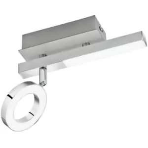 Image of Netlighting Cardillio LED Wall Spotlight Chrome, Aluminium