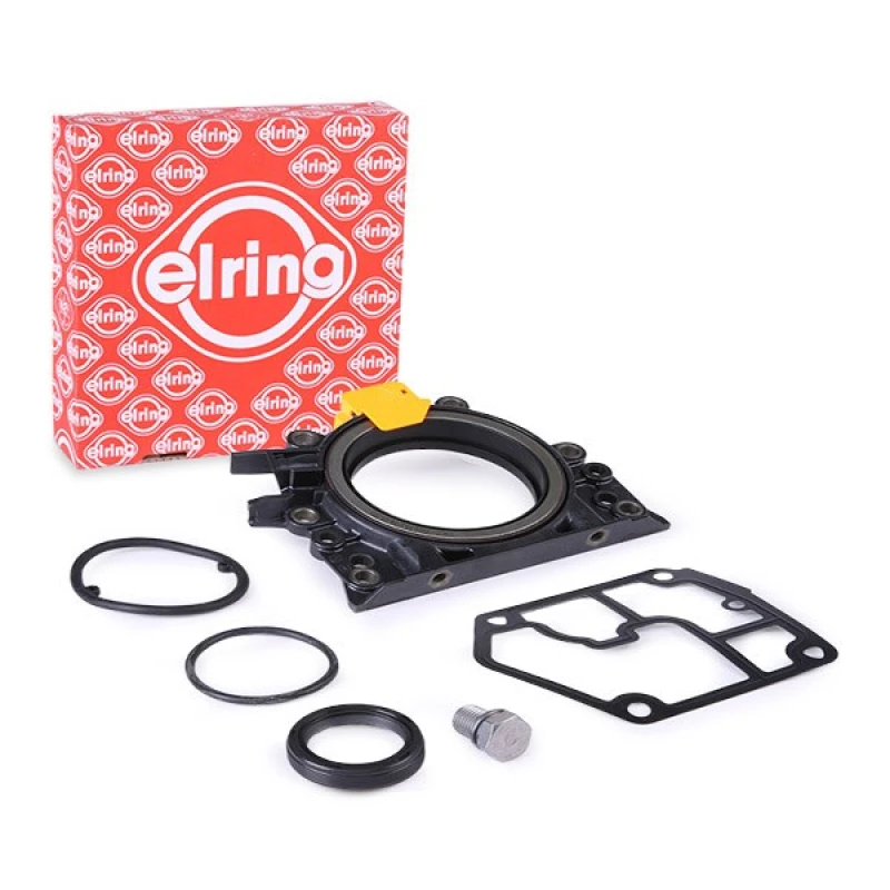 Image of ELRING 735.690 Gaskets with crankshaft seal Gasket Set,crank case (150)