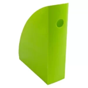 image of Exacompta Mag Cube Iderama (Opaque), Lime Green, Pack of 6