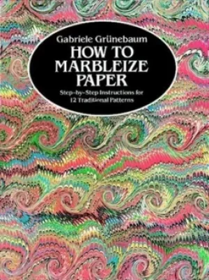 Image of How to marbleize paper by Gabriele Grnebaum