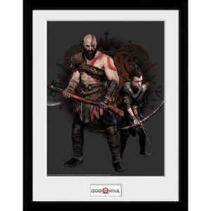 image of God of War Kratos and Atreus Collector Print