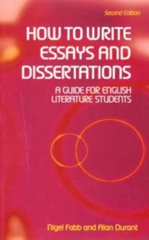 Image of How to Write Essays and Dissertations by Nigel Fabb Paperback