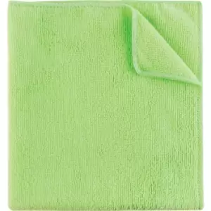Image of 40X40CM Economy Green Microfibre Cloth 36G