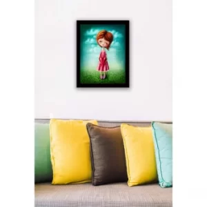 Image of SC0163 Multicolor Decorative Framed MDF Painting