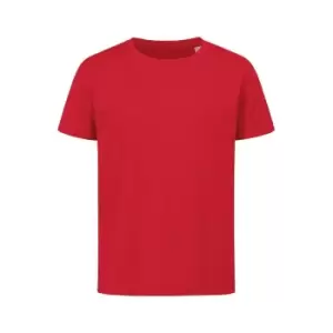 image of Stedman Childrens/Kids Sports Active T-Shirt (S) (Crimson)