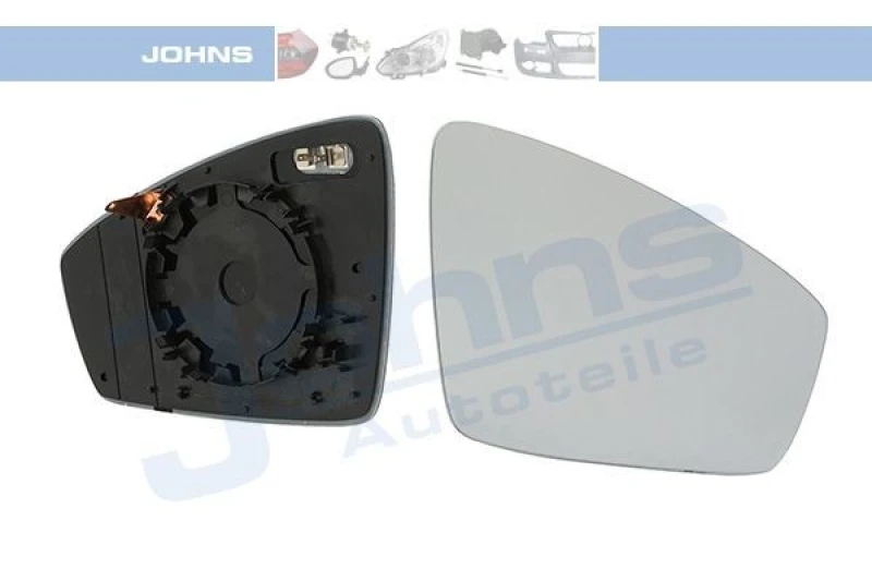 Image of Wing mirror glass JOHNS 95 92 38-81