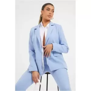 image of I Saw It First Blue Ultimate Oversized Blazer - Blue