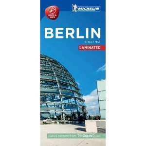 image of Berlin - Michelin City Map 9209 Laminated City Plan Sheet map 2016