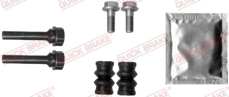 Image of QUICK BRAKE Guide sleeve kit, brake caliper QUICK BRAKE 113-1422X
