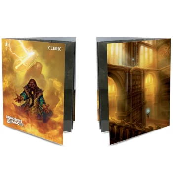 Image of Ultra Pro Dungeons & Dragons Class Folio with Stickers - Cleric