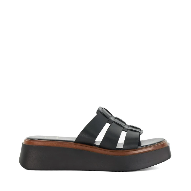 Image of Dune London Latelys Platform Sandals Black female 4 (37)