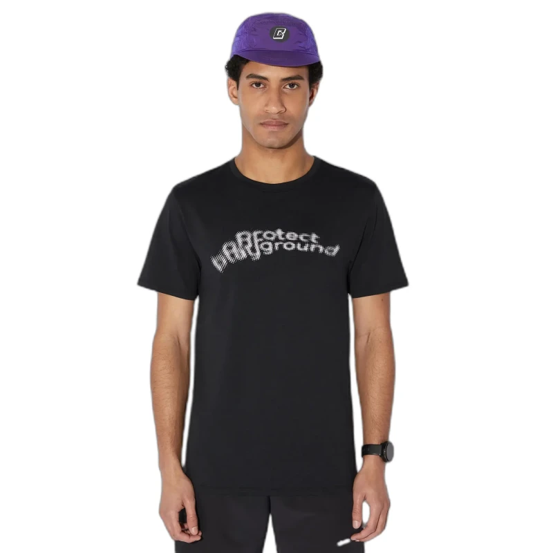 Image of Circle Sportswear T-Shirt Circle Sportswear Technique Agility Track Noir Unisex L