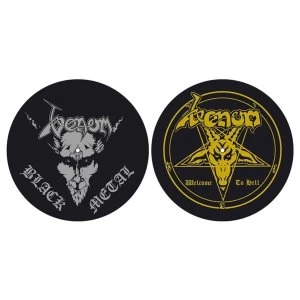 Venom - Black Metal / Welcome To Hell Slipmat Set