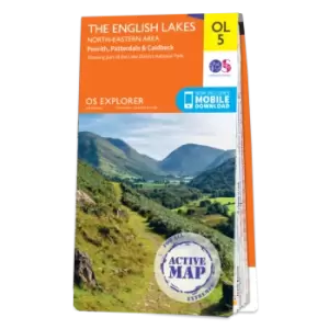 Image of Map of The Lake District: North-eastern area