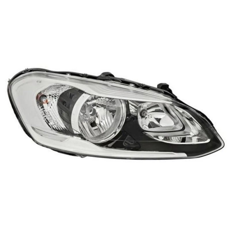 Image of VALEO 045187 Headlights Right, without motor for headlamp levelling Headlight (259)