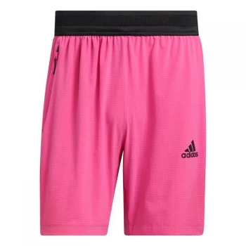 image of adidas HEAT. RDY Warrior Woven Shorts Mens - Pink