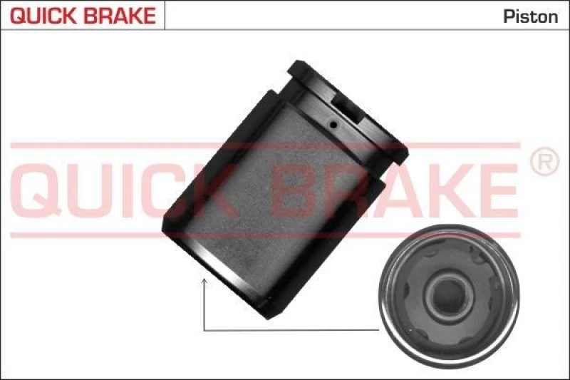 Image of QUICK BRAKE Brake caliper piston QUICK BRAKE 185001MK