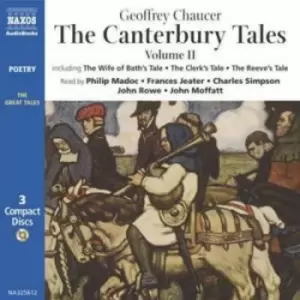 image of Geoffrey Chaucer - Canterbury Tales Vol. 2 (Madoc) CD Album - Used