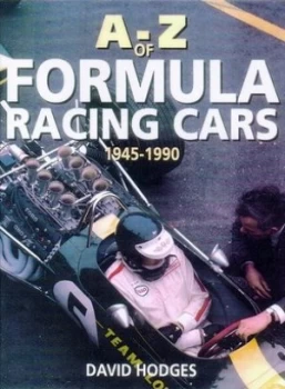 Image of A-Z of Formula Racing Cars by David Hodges Paperback