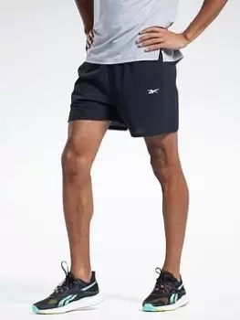Image of Reebok Speed Dash Shorts, Black Size M Men