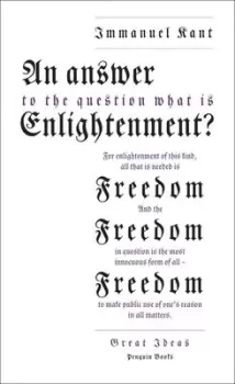 Image of An answer to the question what is enlightenment? by Immanuel Kant