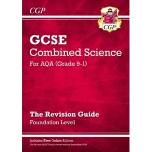 Image of New Grade 9-1 GCSE Combined Science: AQA Revision Guide with Online Edition - Foundation by CGP Books (Paperback, 2016)