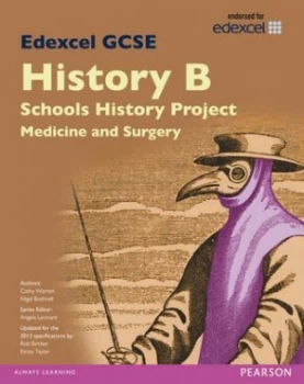 Image of Edexcel Gcse History B. Medicine 1a and Surgery 3a by Cathy Warren Paperback