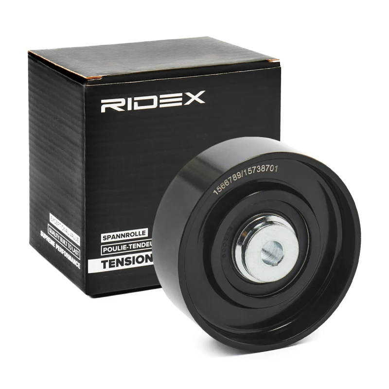 Image of RIDEX Deflection / guide pulley, V-ribbed belt RIDEX 312D0132