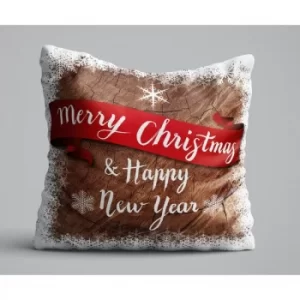 Image of KRLNTXMAS-1 Multicolor Cushion