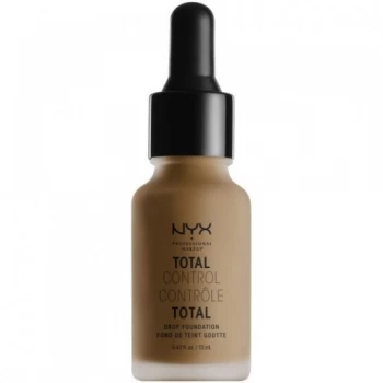 Image of NYX Professional Makeup Total Control Drop Foundation DF 18 Deep Sable