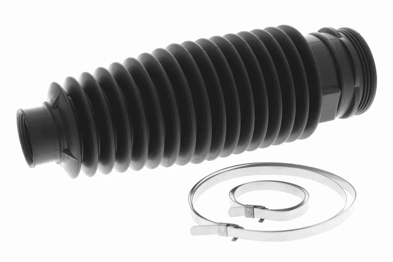 Image of VAICO V22-0188 Bellow, steering Front Axle Left, Plastic, Original VAICO Quality Plastic Bellow,steering (195)