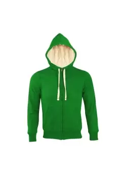 image of Sherpa Zip-Up Hooded Sweatshirt / Hoodie