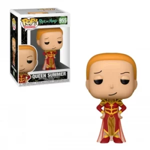 Image of Rick and Morty Queen Summer Funko Pop Vinyl Figure