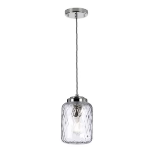 image of Sola 1 Light Pendant Polished Nickel