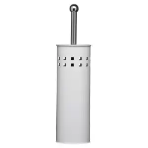 image of Premier Housewares Toilet Brush White Square Design