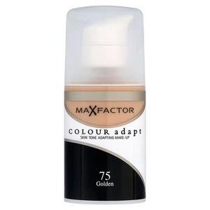 Image of Max Factor Colour Adapt Foundation Golden 75 Nude