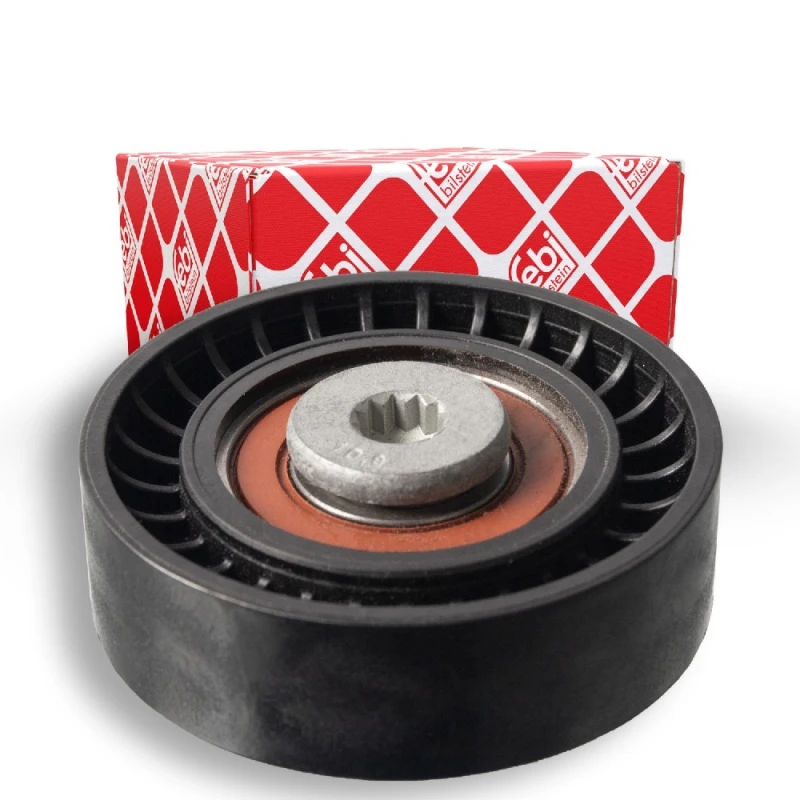 Image of Deflection / guide pulley, V-ribbed belt FEBI BILSTEIN 170296