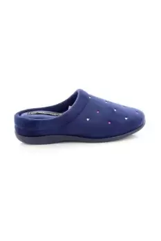 Image of Charley Extra Comfort Memory Foam Velour Mule Slippers