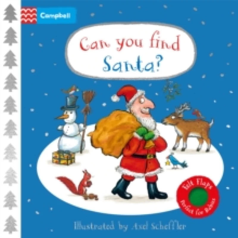 Image of Can You Find Santa? A soft flaps book Board book