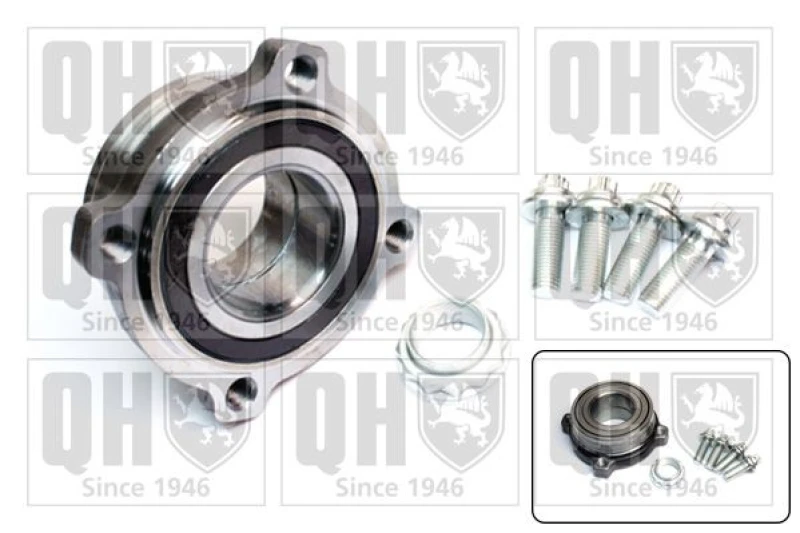 Image of QUINTON HAZELL Wheel bearing kit QUINTON HAZELL QWB1386
