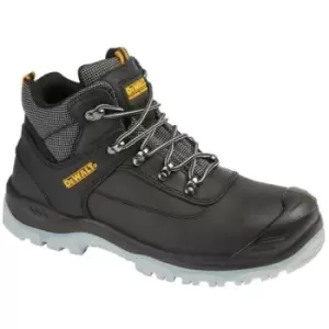 Image of DEWALT Mens Laser Leather Safety Boots (11 UK) (Black) - Black
