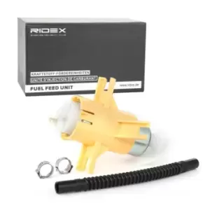 Image of RIDEX Fuel Pump BMW 458F0073 1184276,161411841,16141184276 16146752499,16146752895,16146766942,16146766942part,6752499,6752895,6766942