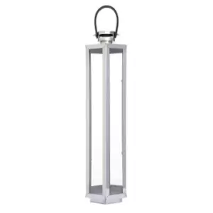Image of Interiors by PH Large Silver Finish Lantern