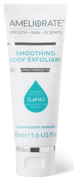 image of Ameliorate Smoothing Alfa Hydroxy Therapy Body Exfoliant 50ml