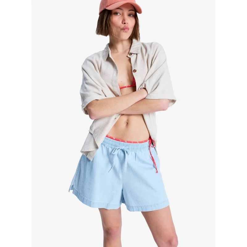 Image of Roxy Womens lightweight shorts Roxy Lekeito Break Bleu Female L