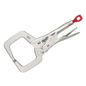 Image of Milwaukee Hand Tools TORQUE LOCK Locking C-Clamp Regular Jaws 280mm (11in)