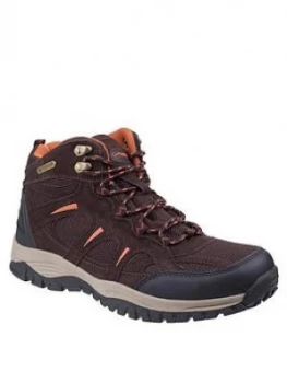 Cotswold Stowell Lace Up Walking Boots, Dark Brown, Size 10, Men